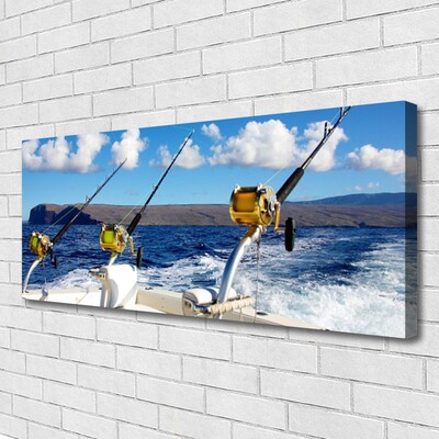 Quadro canvas Paisagem Marinha de Pesca