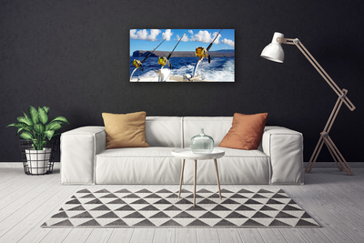 Quadro canvas Paisagem Marinha de Pesca