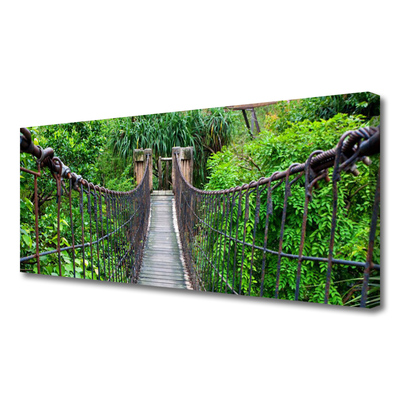 Quadro canvas Arquitetura de árvores de ponte