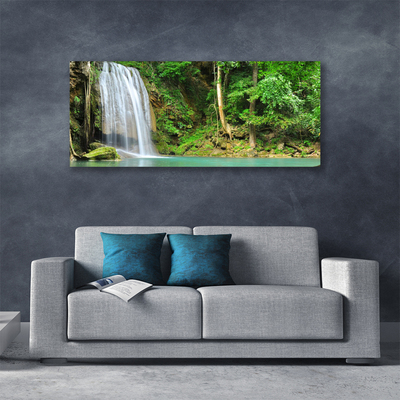 Quadro canvas Cachoeira Floresta Natureza