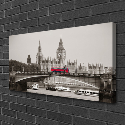 Quadro em tela Ponte do Big Ben de Londres