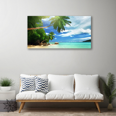 Quadro em tela Paisagem marinha de Palm Beach