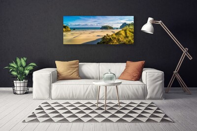 Quadro canvas Praia Mar Oceano
