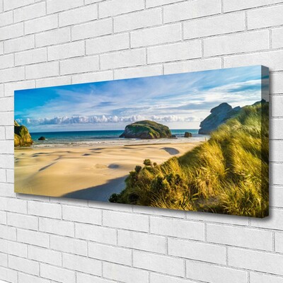 Quadro canvas Praia Mar Oceano