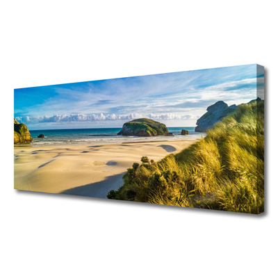 Quadro canvas Praia Mar Oceano