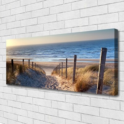 Quadro canvas Paisagem do Caminho da Praia