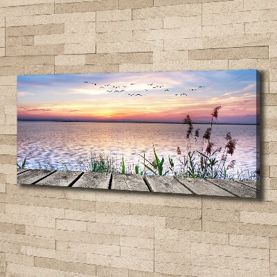 Quadro em tela Paisagem do céu do mar de Patka