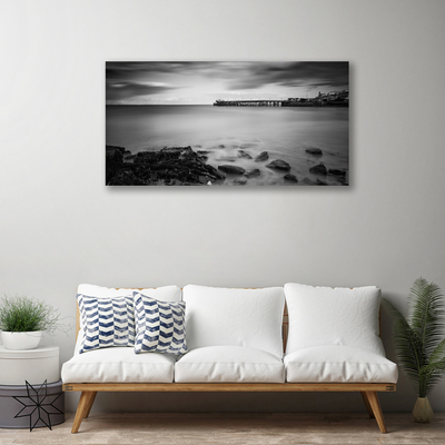 Quadro canvas Paisagem do Píer do Mar