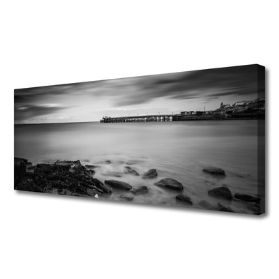 Quadro canvas Paisagem do Píer do Mar