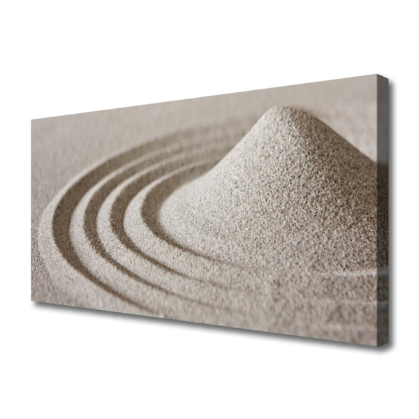 Quadro canvas Arte em areia