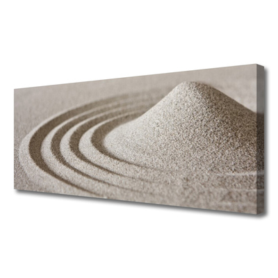 Quadro canvas Arte em areia