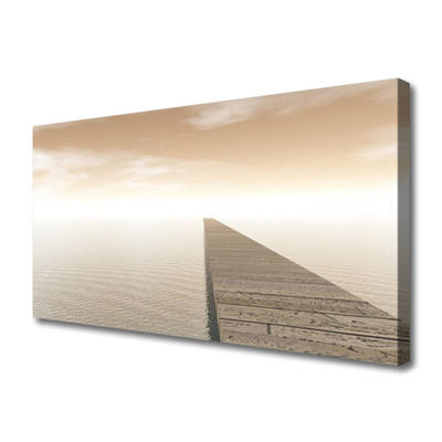 Quadro em tela Arquitetura do Sea Pier