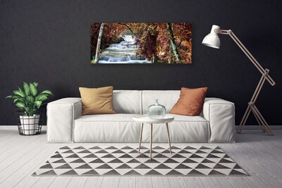 Quadro canvas Cachoeira Floresta Natureza