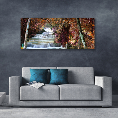 Quadro canvas Cachoeira Floresta Natureza