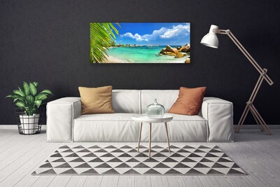 Quadro canvas Paisagem de rochas marinhas