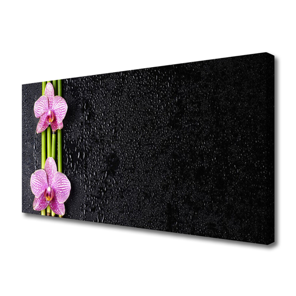Quadro canvas Planta de flor de bambu Natureza