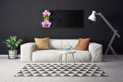 Quadro canvas Planta de flor de bambu Natureza
