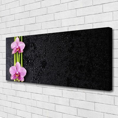 Quadro canvas Planta de flor de bambu Natureza