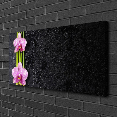 Quadro canvas Planta de flor de bambu Natureza
