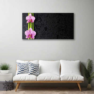 Quadro canvas Planta de flor de bambu Natureza