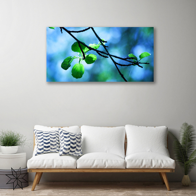 Quadro canvas Ramo Folhas Planta Natureza