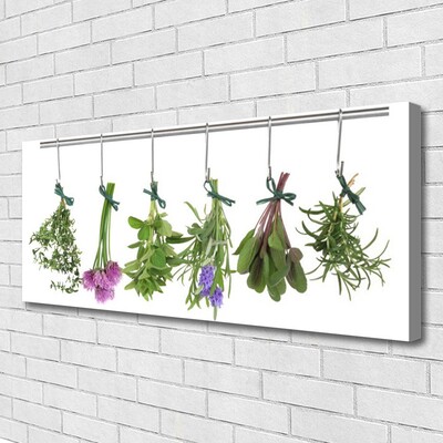 Quadro em tela Cozinha de plantas de pétalas