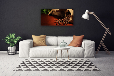 Quadro canvas Cozinha de grãos de café