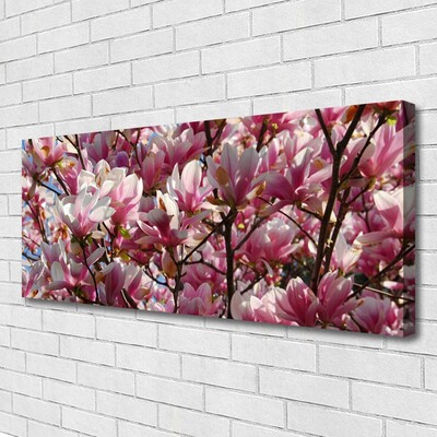 Quadro canvas Ramos Flores Planta