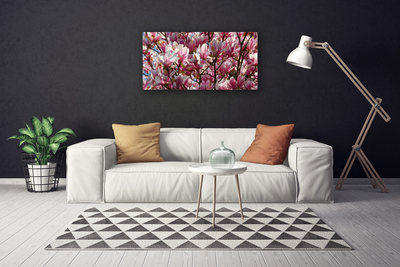 Quadro canvas Ramos Flores Planta