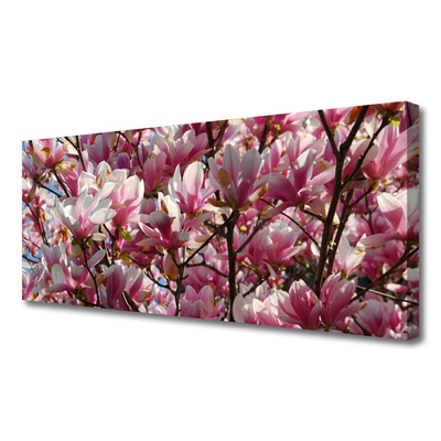 Quadro canvas Ramos Flores Planta