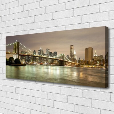 Quadro canvas Arquitetura da Ponte da Cidade