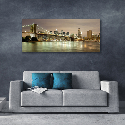 Quadro canvas Arquitetura da Ponte da Cidade
