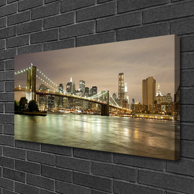 Quadro canvas Arquitetura da Ponte da Cidade