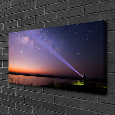 Quadro em tela Estrelas Noite Via Láctea