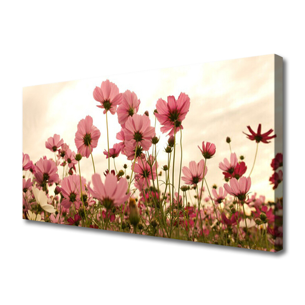 Quadro canvas Natureza do Prado de Flores Silvestres