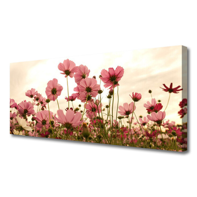 Quadro canvas Natureza do Prado de Flores Silvestres