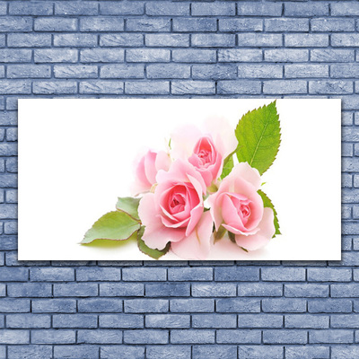 Quadro canvas Rosas Flores Planta Natureza