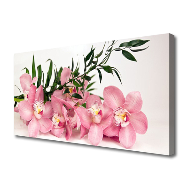 Quadro em tela Spa Flores de Orquídea