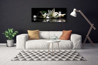 Quadro em tela Velas Lily Spa Natura