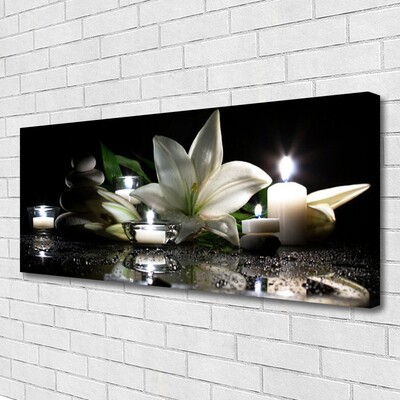 Quadro em tela Velas Lily Spa Natura
