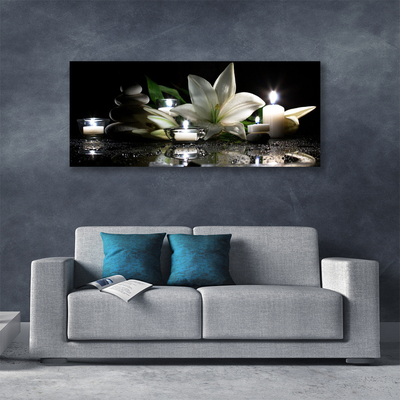 Quadro em tela Velas Lily Spa Natura