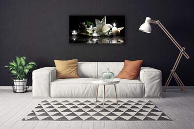 Quadro em tela Velas Lily Spa Natura