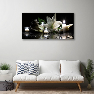 Quadro em tela Velas Lily Spa Natura