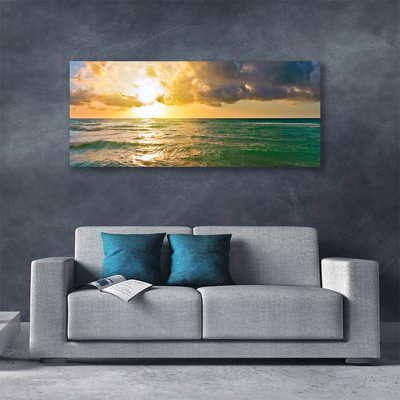 Quadro canvas Pôr do sol no mar