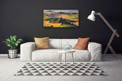 Quadro canvas Paisagem Uplands Meadows Cottage