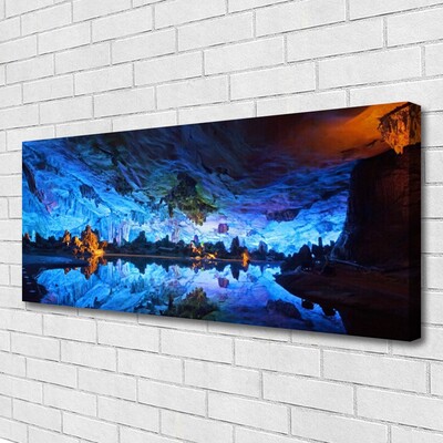 Quadro em tela Caverna da Geleira Leve