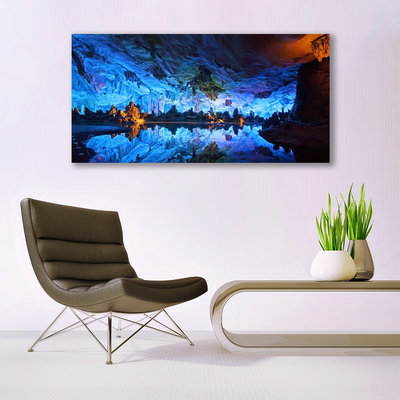 Quadro em tela Caverna da Geleira Leve