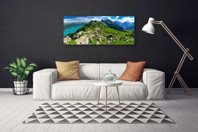 Quadro canvas Paisagem das Montanhas Meadow Nature
