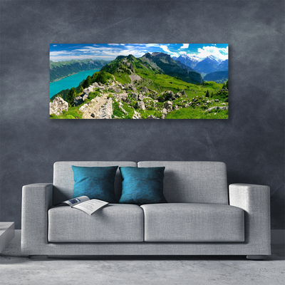Quadro canvas Paisagem das Montanhas Meadow Nature