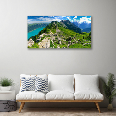 Quadro canvas Paisagem das Montanhas Meadow Nature